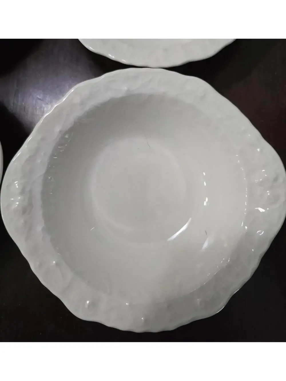 1940s Vintage Pope Gosser China Rose Point China 6 1/2